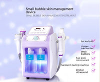 HKM-872595 Six-in-One Ultrasonic Induction Beauty Device for Facial Treatment