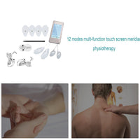 HKM-215571 Multifunctional 12-Mode Rechargeable Massage Instrument for Neck, Back, and Body Relaxation