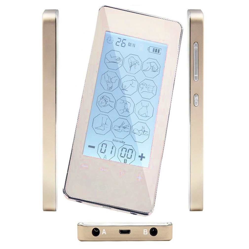 HKM-215571 Multifunctional 12-Mode Rechargeable Massage Instrument for Neck, Back, and Body Relaxation