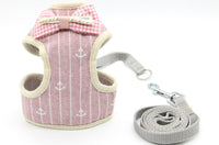 HKM-288019 Reflective Cat and Dog Traction Rope Walking Chain with Adjustable Sizes and Various Patterns