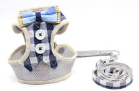 HKM-288019 Reflective Cat and Dog Traction Rope Walking Chain with Adjustable Sizes and Various Patterns