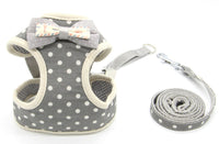 HKM-288019 Reflective Cat and Dog Traction Rope Walking Chain with Adjustable Sizes and Various Patterns