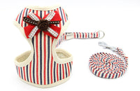 HKM-288019 Reflective Cat and Dog Traction Rope Walking Chain with Adjustable Sizes and Various Patterns
