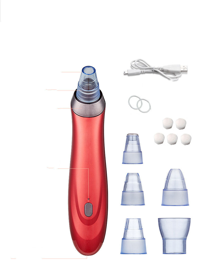 HKM-100819 Deep Cleansing Electric Blackhead Remover with Vacuum Suction Technology