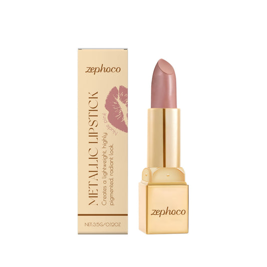 HKM-287187 Metallic Cream Lipstick with Nourishing Ingredients