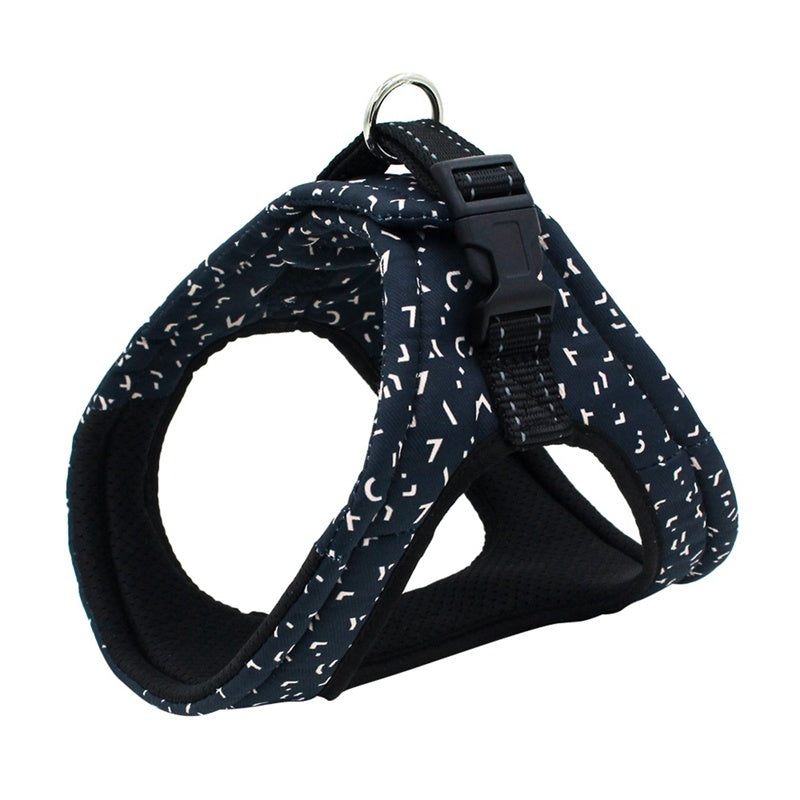 HKM-685651 Reflective Adjustable Dog Safety Vest with Double Loop Design for Small to Medium Dogs