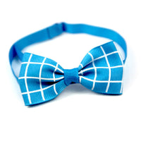 HKM-237459 Plaid Pet Tie Scarf for Cats and Dogs - Stylish Polyester Accessories