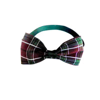HKM-237459 Plaid Pet Tie Scarf for Cats and Dogs - Stylish Polyester Accessories