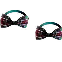 HKM-237459 Plaid Pet Tie Scarf for Cats and Dogs - Stylish Polyester Accessories