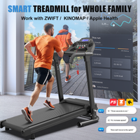 HKM-689107 Compact Folding Treadmill Q30-5 for Home and Office Use