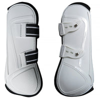 HKM-589139 PU Hard Shell Protective Leg Guard for Horses