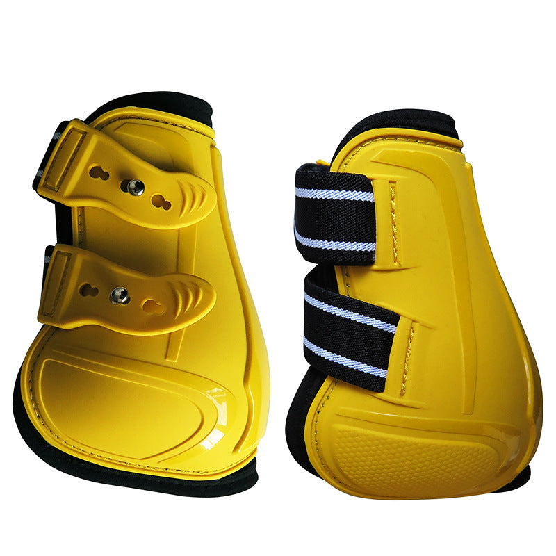 JMT-187018 PU Hard Shell Protective Leg Guard for Horses