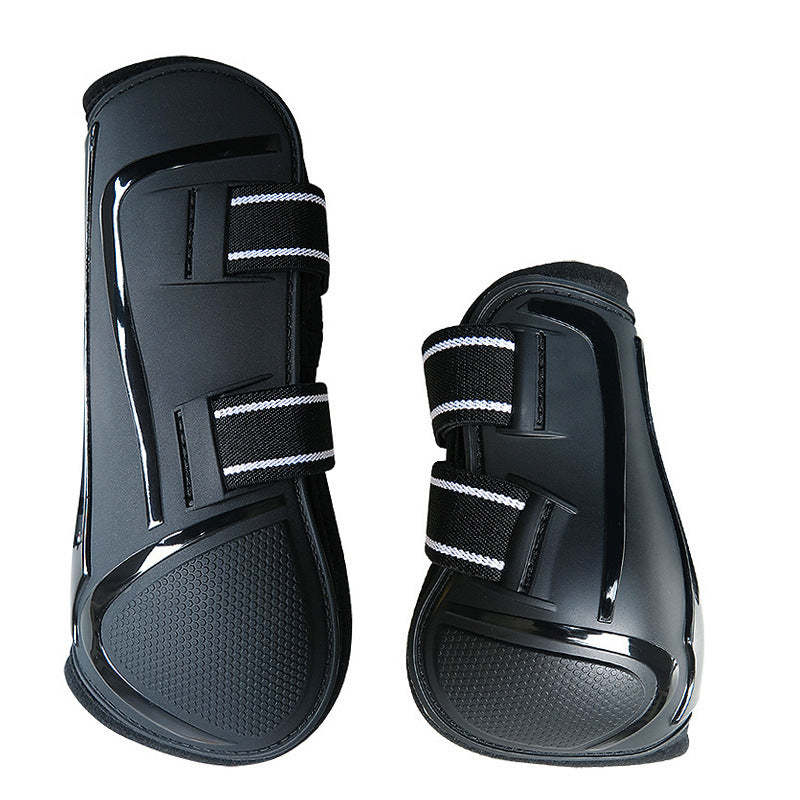 JMT-187018 PU Hard Shell Protective Leg Guard for Horses