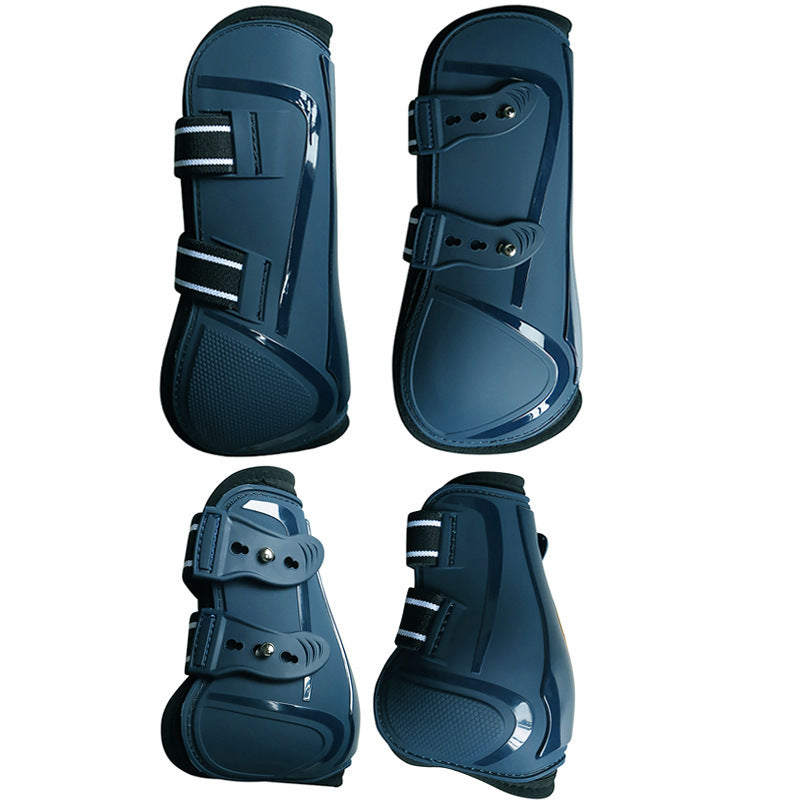 JMT-187018 PU Hard Shell Protective Leg Guard for Horses