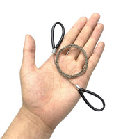 HKM-337875 Stainless Steel Wire Saw Holster with Pull Ring for Comfortable Use