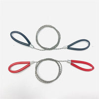 HKM-337875 Stainless Steel Wire Saw Holster with Pull Ring for Comfortable Use