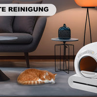 HKM-431699 Self-Cleaning Cat Litter Box with Adaptive Features, 65L Capacity, App Control, Infrared Sensors, and Safety Design