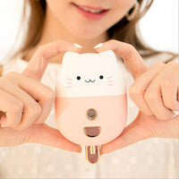 HKM-212115 Portable Handheld Rechargeable Humidifier with 40ml Water Tank Capacity in White and Pink