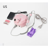 HKM-785555 Premium Electric Nail Grinding Machine with Adjustable Speed and Reversible Handle