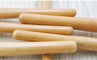 HKM-549011 24-Piece Makeup Cover Brush Set with PU Leather Bag and Wooden Handle