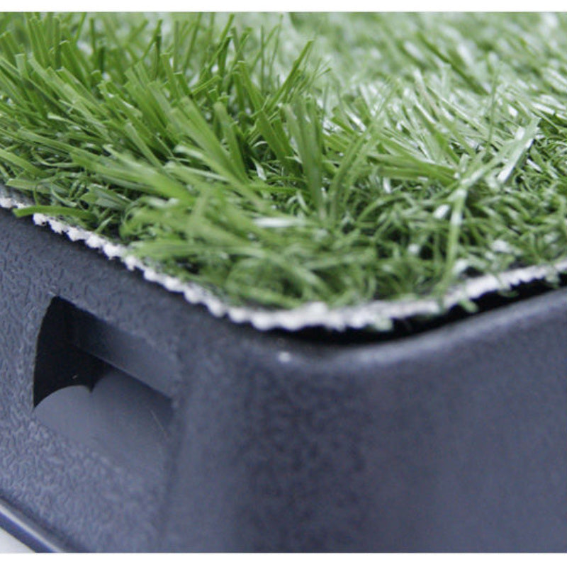 HKM-118675 Eco-Friendly Pet Lawn Toilet for Cats and Dogs - Durable PE/PP, 64x51x6.4cm