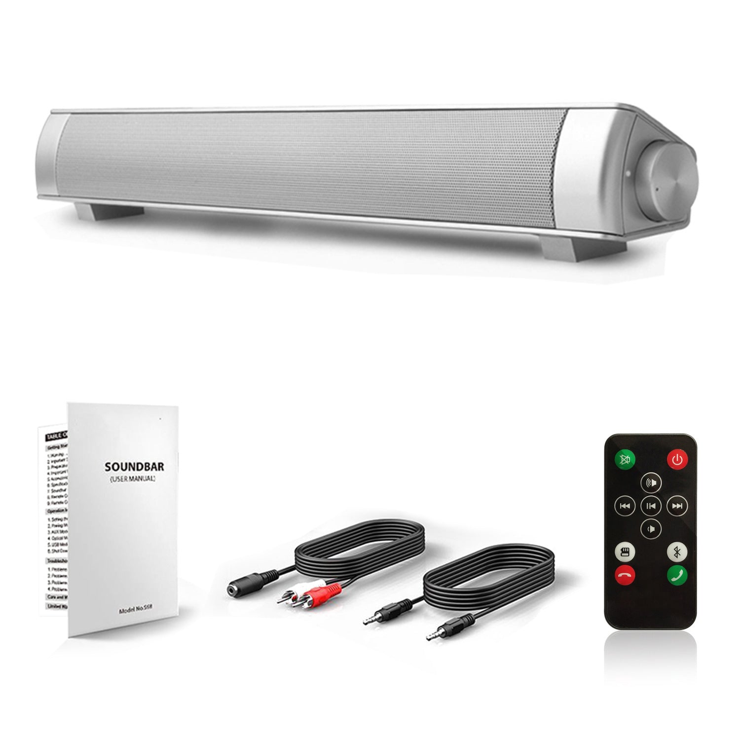 KTX-775507 Portable Bluetooth Speaker with 2000 mAh Battery, Frequency Response 100Hz-20kHz, Built-in Lithium Battery