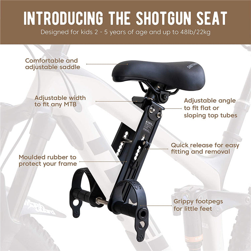 HKM-365203 Comfortable Kids Mountain Bike Seat Cushion Pad for Cycling Adventures