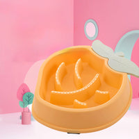 HKM-890643 Slow Feed Dog Bowl with Non-Slip Base - Maze Design for Healthy Eating and Digestion