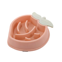 HKM-890643 Slow Feed Dog Bowl with Non-Slip Base - Maze Design for Healthy Eating and Digestion