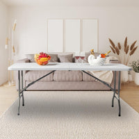 HKM-745747 Portable Lightweight Folding Rectangular Table for Outdoor Use