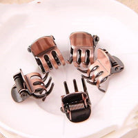 HKM-984723 Mini Korean Hair Catch Bangs Clip Set - Various Colors Available
