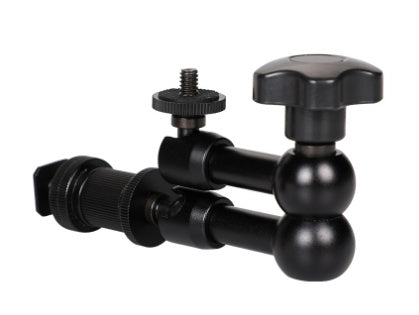 KTX-627219 Universal Aluminum Alloy Hot Shoe Monitor Stand for SLR Cameras with Crab Clamp Support