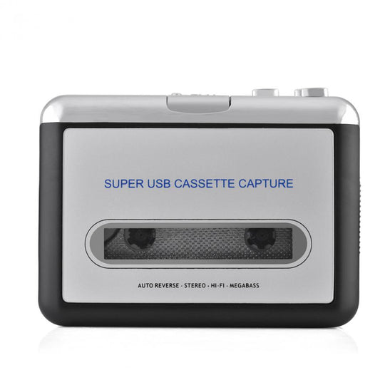 KTX-514067 USB Cassette Player and Tape Recorder for Converting Tapes to MP3 with Audacity Software