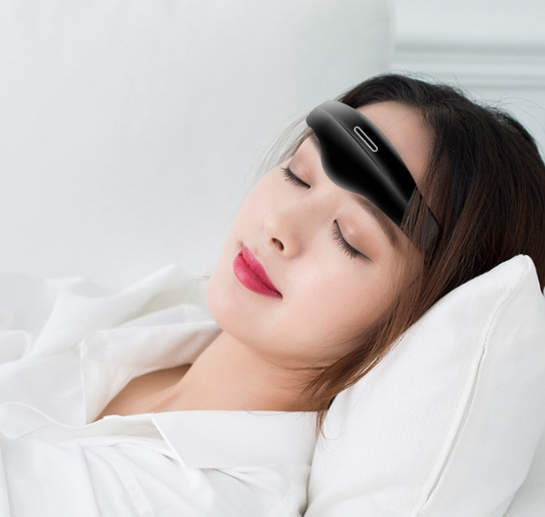 KTX-166611 Wireless Head Massage Sleep Aid Device with Relaxation Pulse Therapy and Infinite Gear Adjustment
