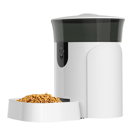 HKM-213523 Smart Pet Automatic Feeder with WiFi Connectivity and Voice Reminder System