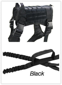 HKM-482131 Tactical Waterproof Vest for Large Dogs - K9 Chest Strap in Various Sizes and Colors