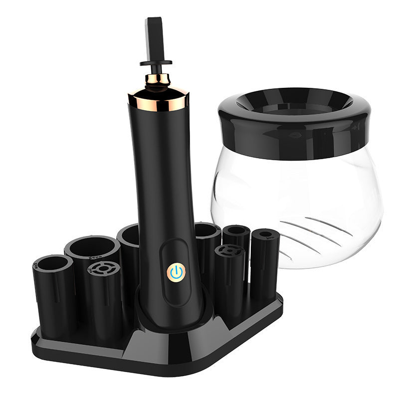 HKM-995091 Automatic Electric Makeup Brush Cleaner with Quick Drying Function and Multi-Function Charging Options