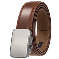 HKM-612051 Luxury Automatic Genuine Leather Belt for Men - Model LY36-22059-1