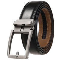 HKM-612051 Luxury Automatic Genuine Leather Belt for Men - Model LY36-22059-1