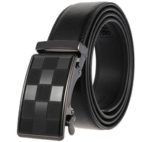 HKM-612051 Luxury Automatic Genuine Leather Belt for Men - Model LY36-22059-1