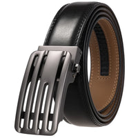 HKM-612051 Luxury Automatic Genuine Leather Belt for Men - Model LY36-22059-1