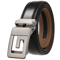 HKM-612051 Luxury Automatic Genuine Leather Belt for Men - Model LY36-22059-1