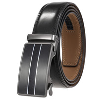 HKM-612051 Luxury Automatic Genuine Leather Belt for Men - Model LY36-22059-1