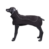 HKM-129299 Water-Resistant Raincoat for Large and Medium Dogs - Durable Four-Sided Stretch Fabric
