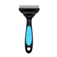 HKM-608787 Pet Comb for Cats and Dogs - Dual-Sided Hair Cleaner in Blue and Pink (160mm x 75mm)