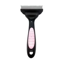HKM-608787 Pet Comb for Cats and Dogs - Dual-Sided Hair Cleaner in Blue and Pink (160mm x 75mm)