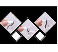 HKM-764307 Nail Art Scissors for Accurate Edge Cutting of False and Natural Nails