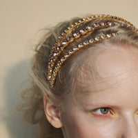 HKM-704467 Geometric Alloy Diamond Fairy Headwear for Women