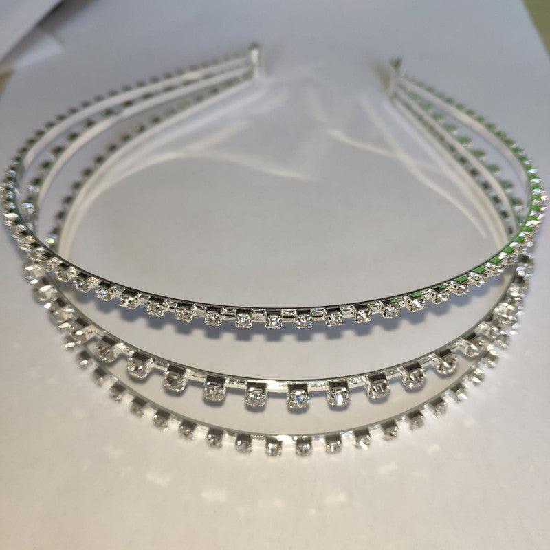 HKM-704467 Geometric Alloy Diamond Fairy Headwear for Women