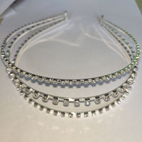 HKM-704467 Geometric Alloy Diamond Fairy Headwear for Women
